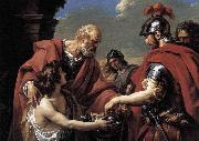 VERNET, Claude-Joseph Belisarius oil painting on canvas